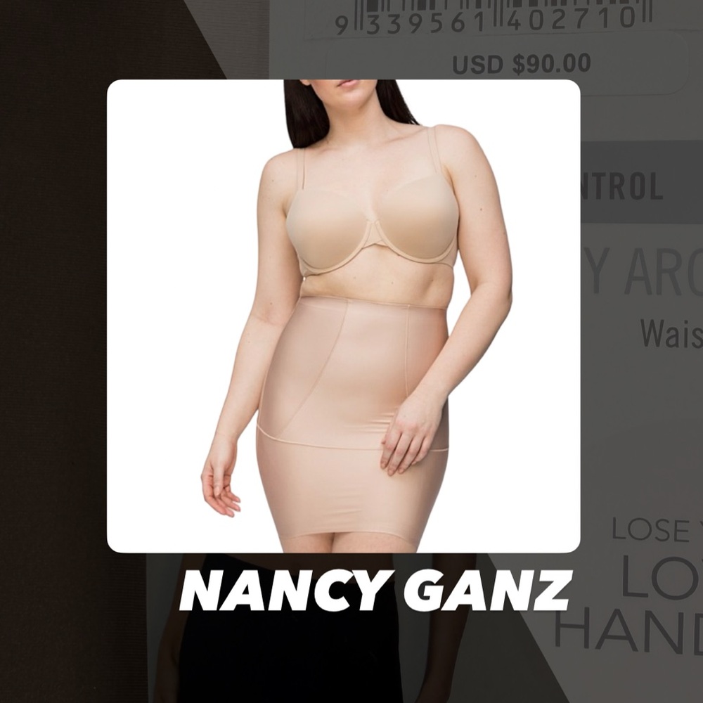 NWT Nancy Ganz Body Architect Waisted Half Slip